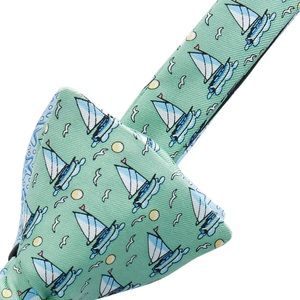 Vineyard Vines 20th Anniversary Sailboat Bow Tie